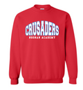 Crusaders Arched Noonan Academy Sweatshirt (hooded or crewneck)