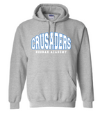 Crusaders Arched Noonan Academy Sweatshirt (hooded or crewneck)