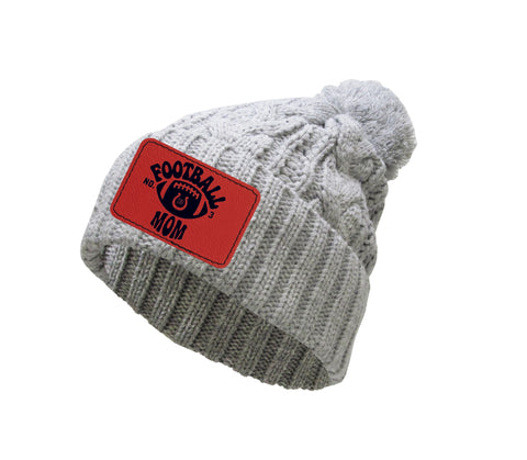 Barrington Bronco Football Mom Pom Hat