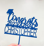2023 Graduation Cake Topper Personalized
