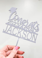 2023 Graduation Cake Topper Personalized