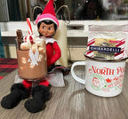 North Pole Hot Chocolate Santa Claus Approved Personalized Camp Mug