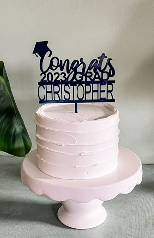 2023 Graduation Cake Topper Personalized