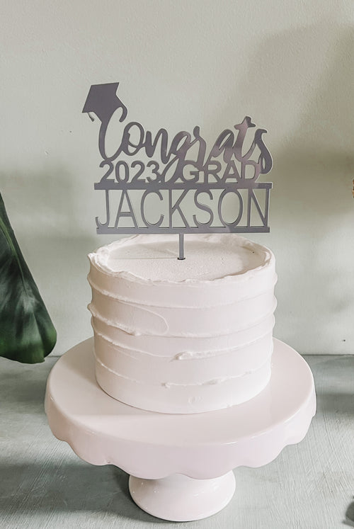 2023 Graduation Cake Topper Personalized