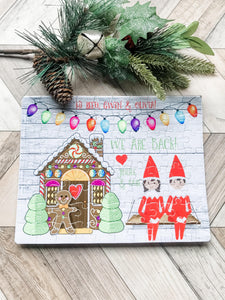 Personalized Elf Puzzle Choose up to 3 elves!