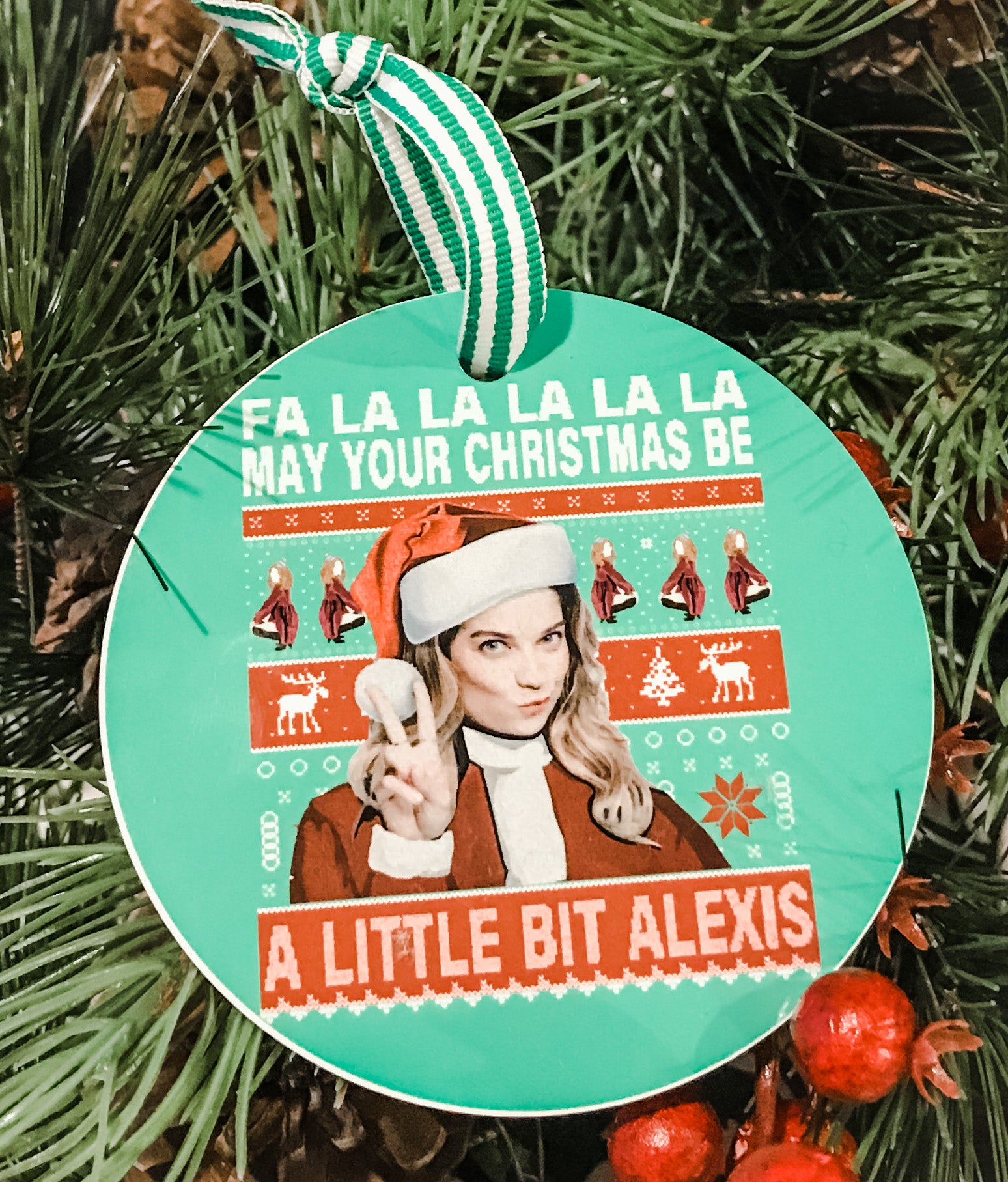 SCHITTS CREEK CHRISTMAS A Little Bit Alexis ORNAMENT