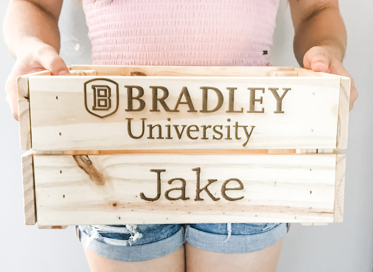 Custom Graduation Crate