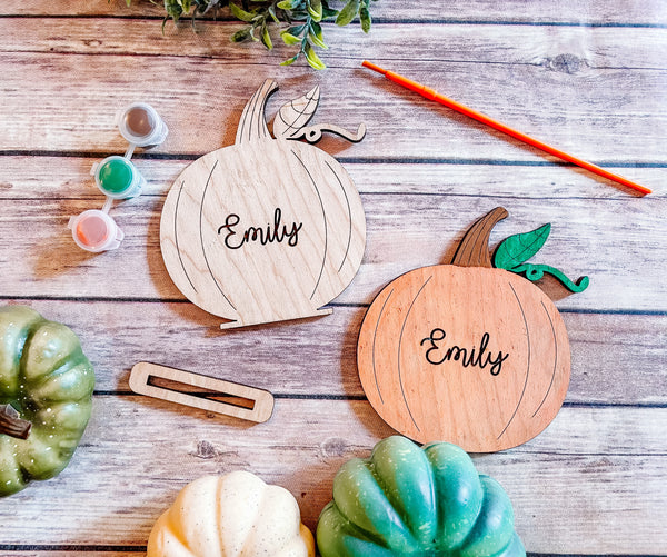Thanksgiving DIY Paint Kits Pumpkin