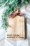Custom School Spirit Wood Bread Boards
