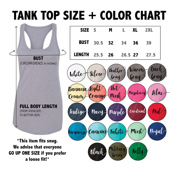 Anchors Away Cruise Custom Tank Top