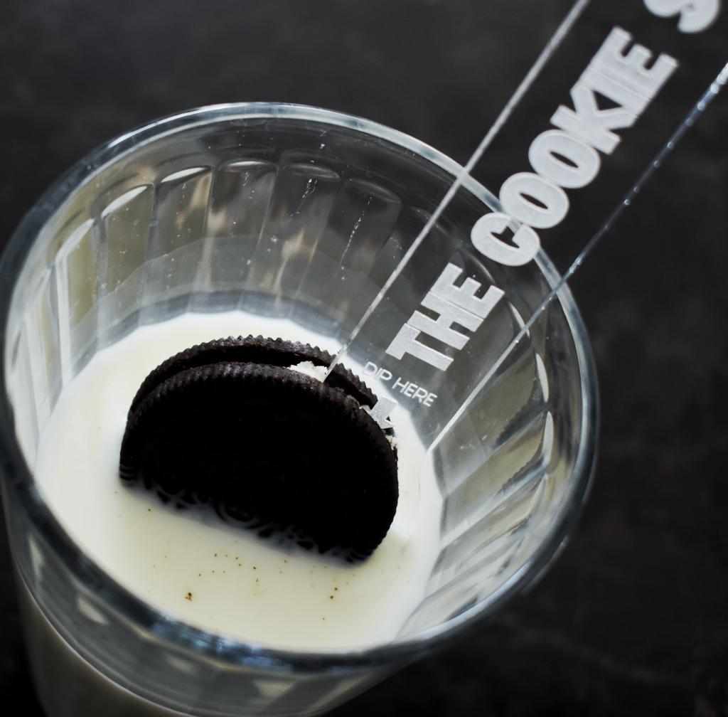 Cookie Dipper Spoon Personalized Cookies Cream Creme Milk Dip Dunk