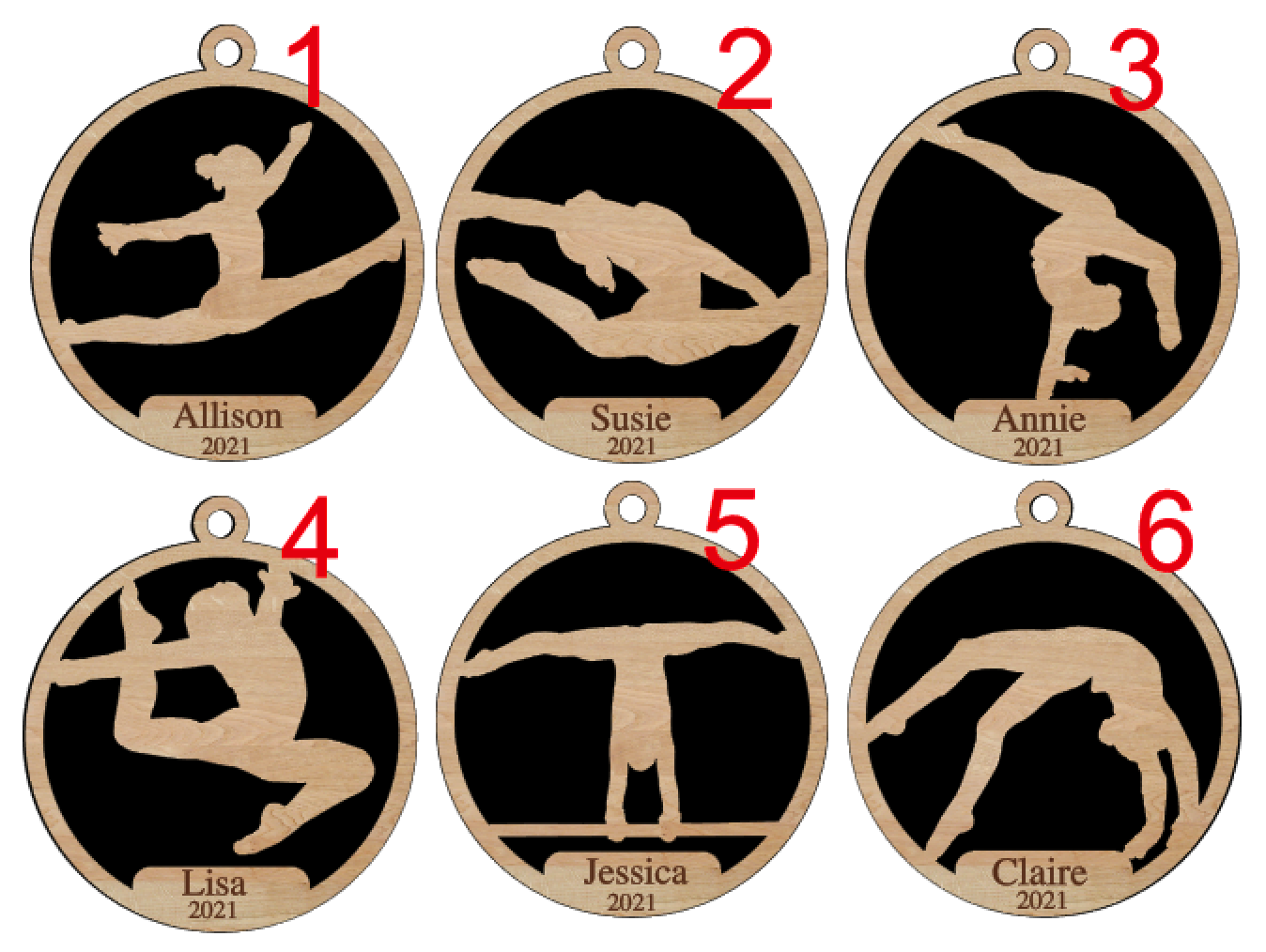personalized-girls-gymnastics-wood-ornament-pick-from-6-designs-sugar-locks