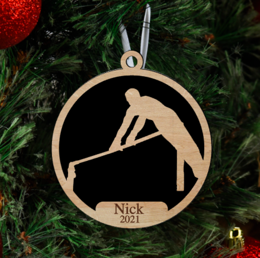 Personalized Boys Gymnastics Ornament Pick from 6 designs