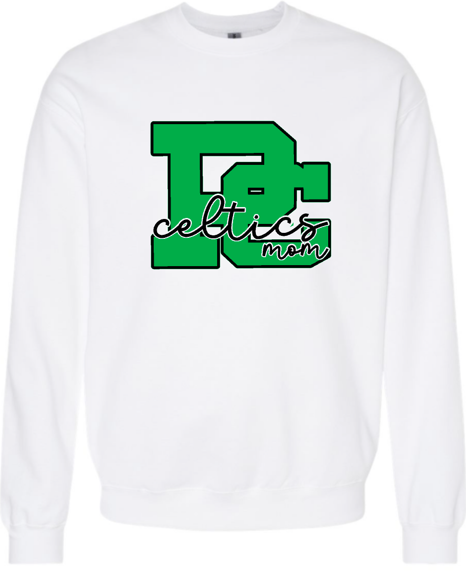 PCHS Mother's Club crewneck sweatshirt Design 3- 3 colors