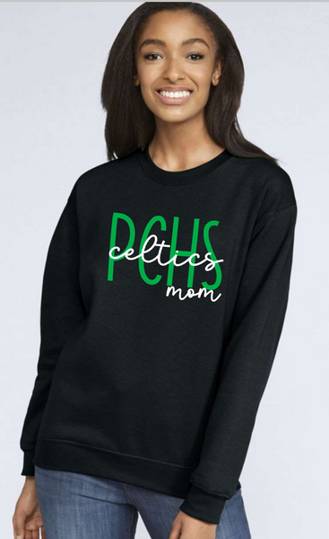 PCHS Mother's Club crewneck sweatshirt Design 1- 3 colors