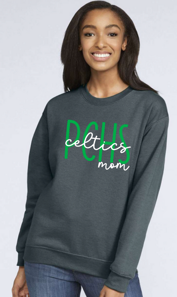 PCHS Mother's Club crewneck sweatshirt Design 1- 3 colors