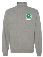 PCHS Tennis Quarter Zip Embroidered Logo Sweatshirt