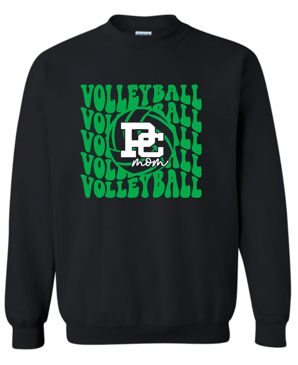 PCHS Volleyball Mom or other fan Personalized Sweatshirt Crewneck