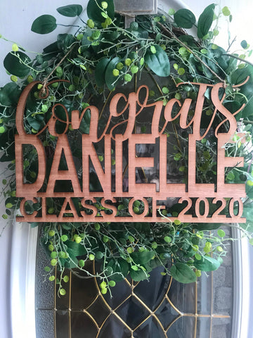 Graduation Custom Door Sign/Photo Prop