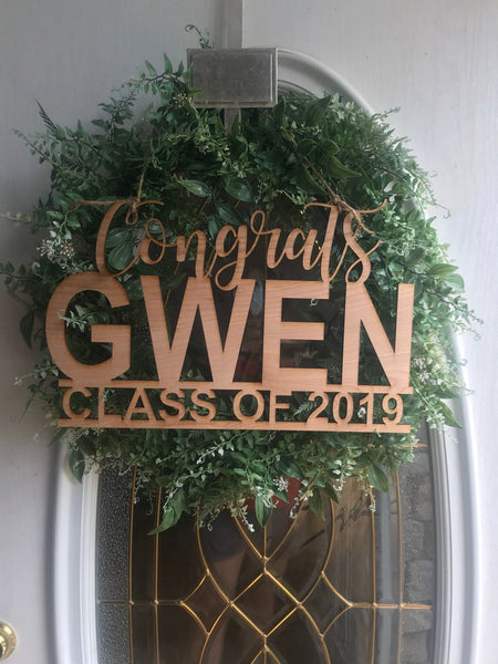 Graduation Custom Door Sign/Photo Prop