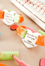 Personalized Popping Valentines Cards Classroom Gifts