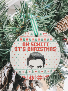 SCHITTS CREEK CHRISTMAS SWEATER DAVID ORNAMENT