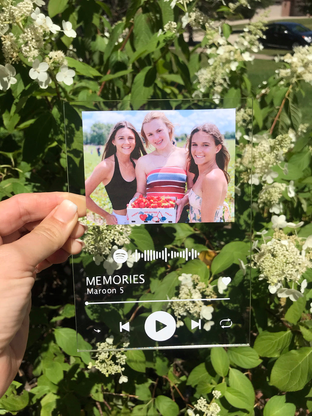 Spotify Album Cover with Code Acrylic Personalized Gift
