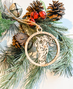 Custom Wood Ornament Boys/Girls Golf Design for Providence Celtics