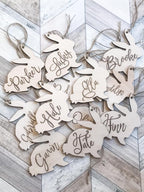 Personalized Bunny Easter basket tags