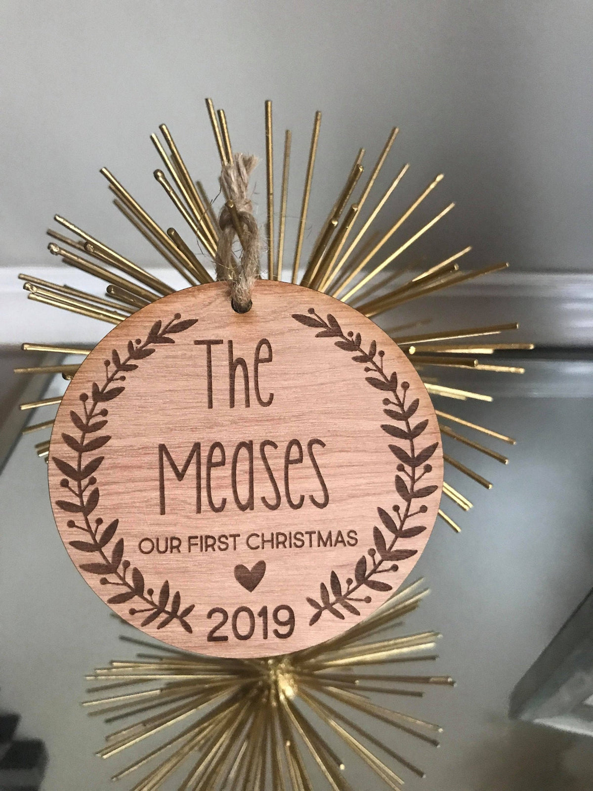 Our 1st Christmas Ornament