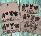 Snack Goals Disney Vacation Shirt