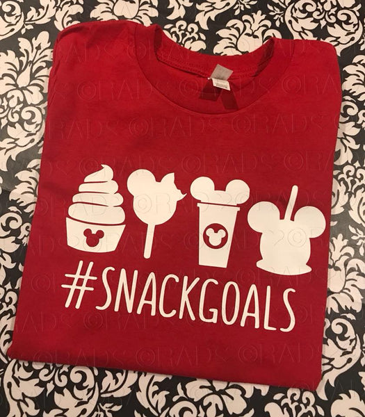 Snack Goals Disney Vacation Shirt