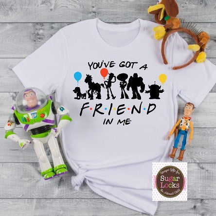 You've Got a Friend in Me Toy Story Vacation Shirt Friends theme